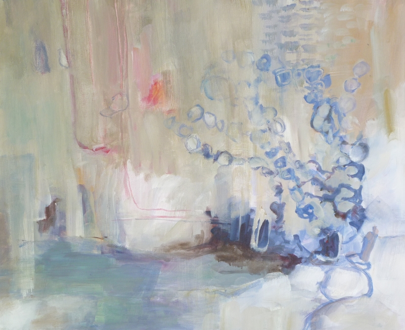 Landschaft, Acryl auf Leinen, 36 cm x 48 cm, 2013
